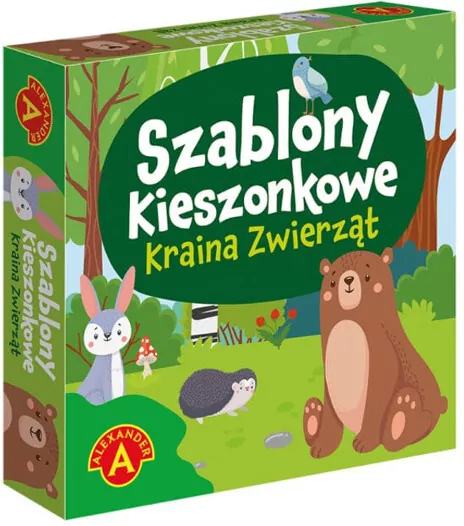 Szablony kieszonkowe. Kraina zwierząt - tantis.pl