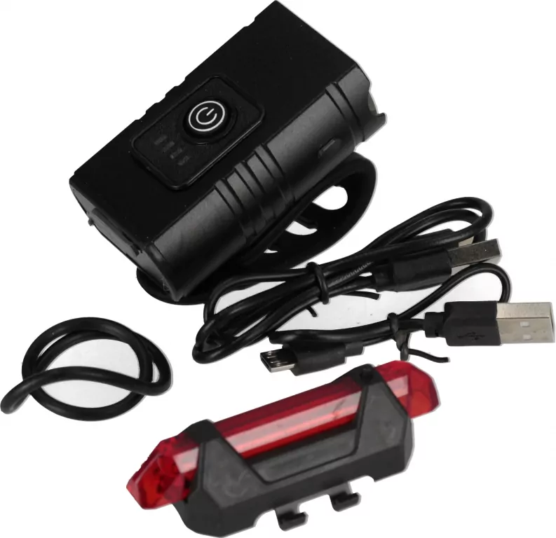 LAMPA ROWEROWA LAD USB TYL/PRZOD 5X10X5 MC WB100 - tantis.pl