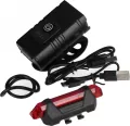 LAMPA ROWEROWA LAD USB TYL/PRZOD 5X10X5 MC WB100 - tantis.pl