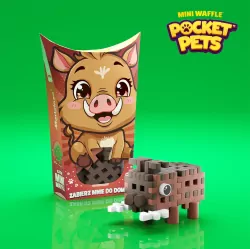 Dzik. Pocket Pets. Mini Waffle