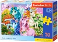 Puzzle 70 Cute Unicorns Selfie CASTOR - tantis.pl
