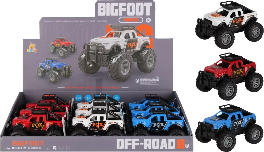 AUTO TEREN P/B 12CM MIX3 MC DISP 9/180 - tantis.pl