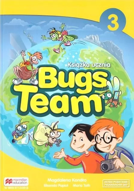 Bugs Team 3. Książka ucznia. Język angielski - tantis.pl