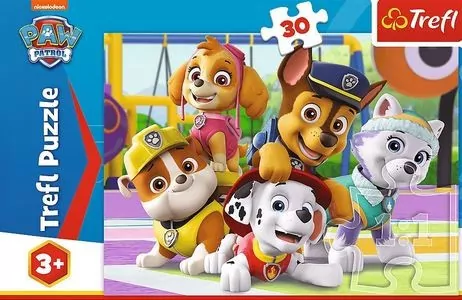 Psi Patrol zawsze na czas. Puzzle 30 elementów - tantis.pl