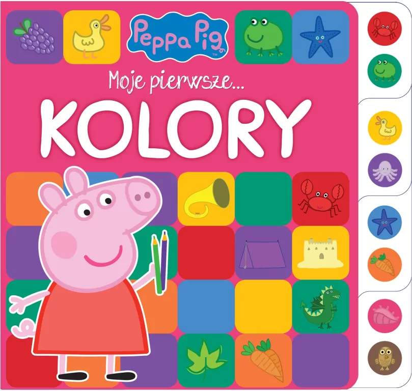 Świnka Peppa. Moje Pierwsze.. kolory - tantis.pl