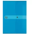 Teczka A5 PP na dokumenty Easy Orga Niebieska transparentna - tantis.pl