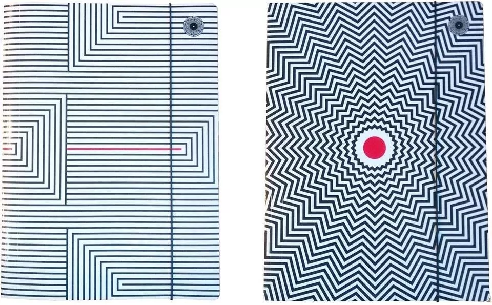 Teczka A4 z gumką Pattern One (10szt) - tantis.pl