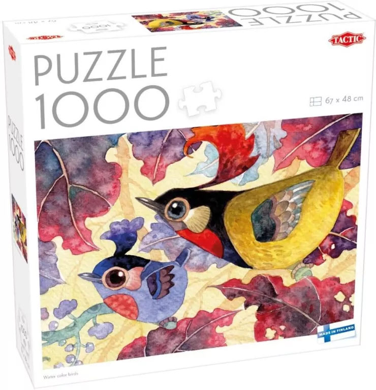Puzzle 1000 Water color birds - tantis.pl