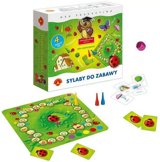 Sylaby do zabawy. Gra edukacyjna - tantis.pl