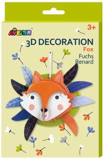 Dekoracje 3D - lis - tantis.pl