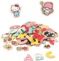 Magnetyczne literki i obrazki Hello Kitty - tantis.pl