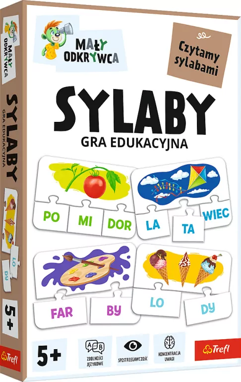 Mały odkrywca - Sylaby TREFL - tantis.pl