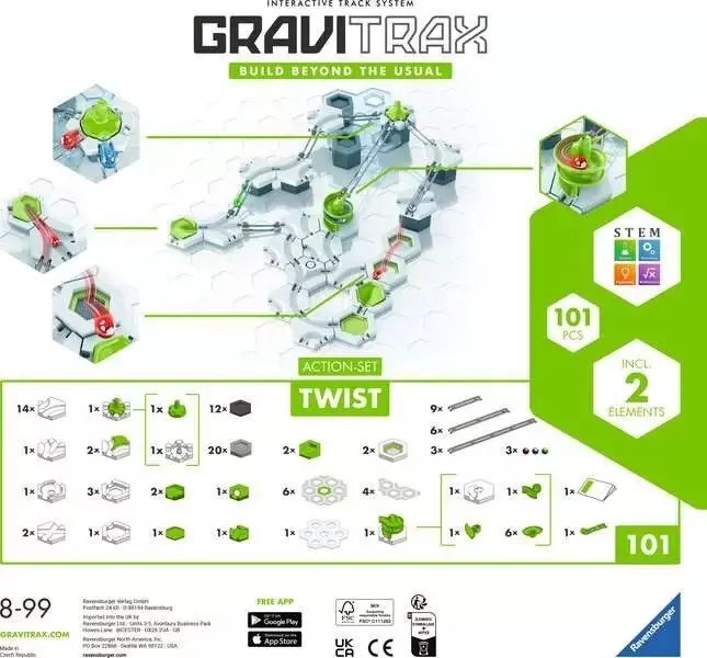 Gravitrax. Startowy Twist - tantis.pl