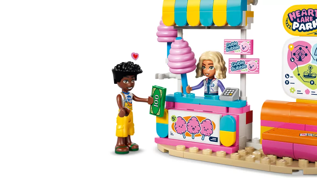 LEGO® Cukierkowo-babeczkowy diabelski młyn 42700 - tantis.pl