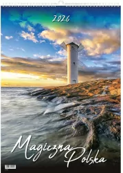 Kalendarz 2026 wieloplanszowy magiczna Polska