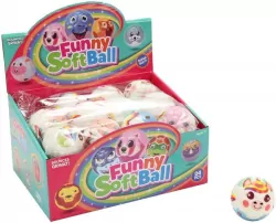 Piłka miękka piankowa zwierzęta morskie MIX