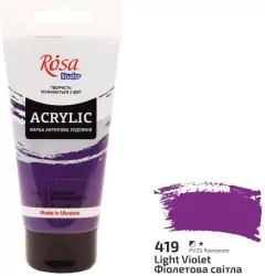 Farba akrylowa light violet 419 75ml