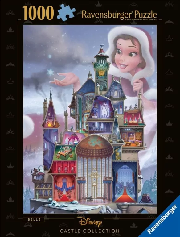 Puzzle 1000 Disney kolekcja Bella - tantis.pl