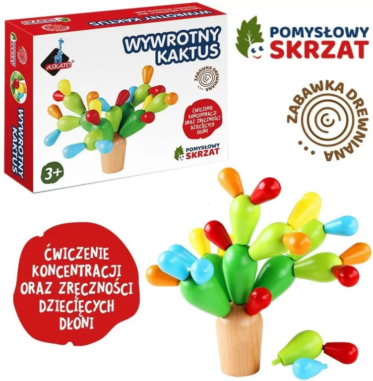 Wywrotny kaktus. Pomysłowy skrzat - tantis.pl