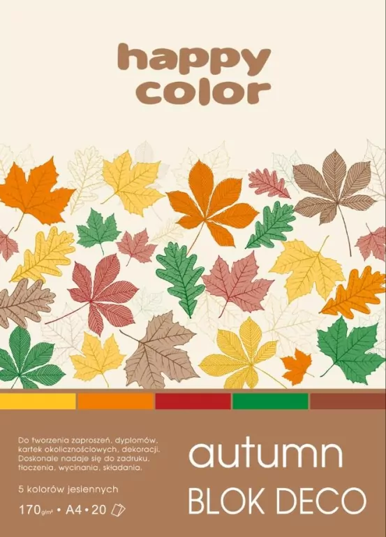 Happy Color. Blok A4. Autumn - tantis.pl
