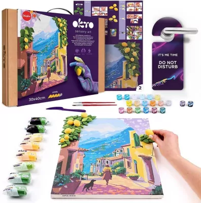 Zestaw do malowania i modelowania 3D Cytryn Weeken