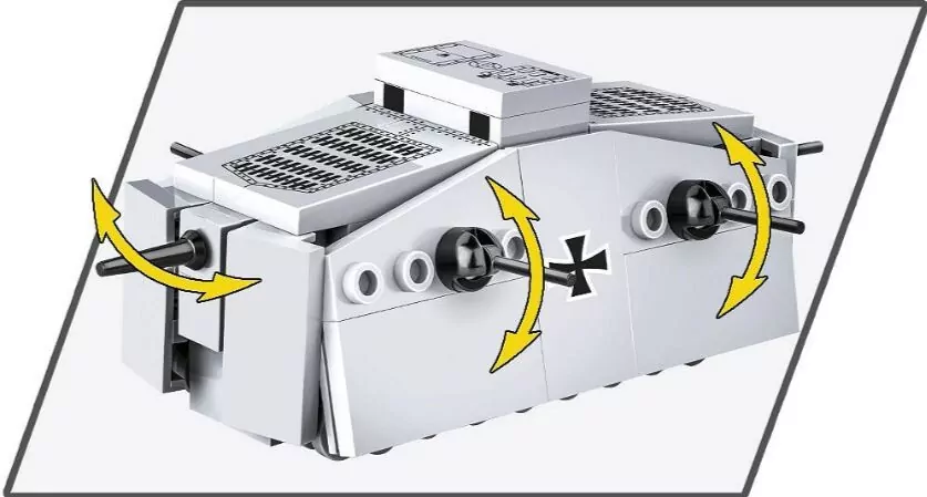 HC WWII Sturmpanzerwagen A7V - tantis.pl