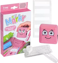 Pieczątka Drukarenka Diy Marky do odzieży różowa
