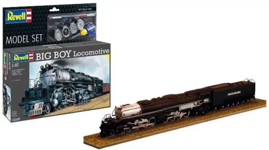 Amerykańska lokomotywa "Big Boy". Model Set