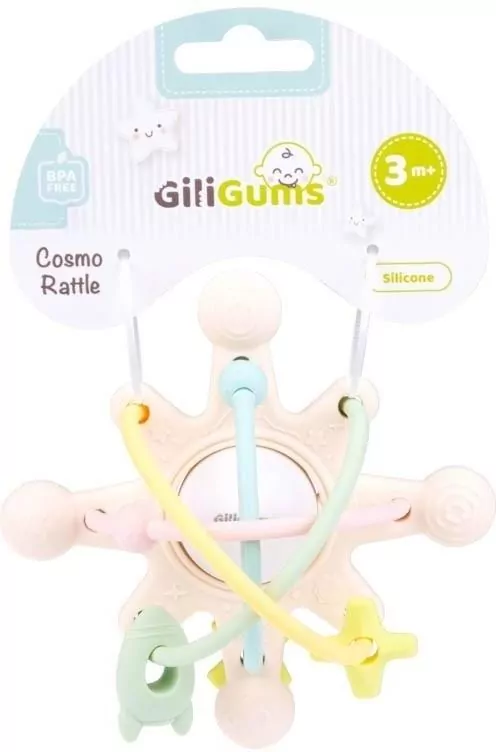 Grzechotka Kosmos pastelowa - tantis.pl