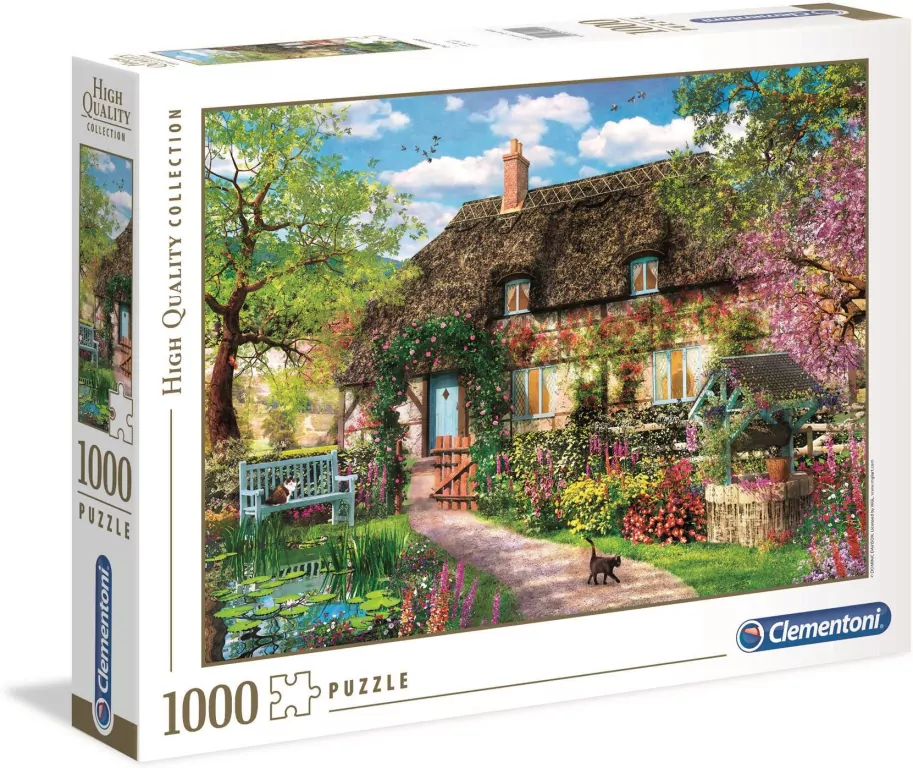 The old cottage. Puzzle HQ 1000 - tantis.pl