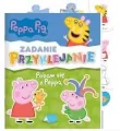 Peppa Pig. Zadanie przyklejanie cz. 3 Pobaw się z Peppą - tantis.pl