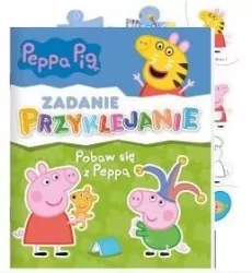 Peppa Pig. Zadanie przyklejanie cz. 3 Pobaw się z Peppą