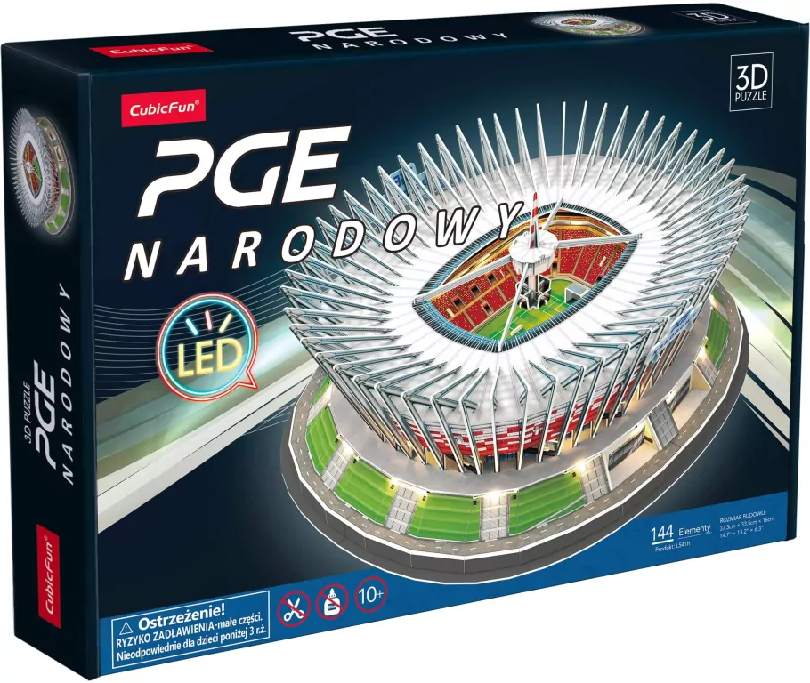 Puzzle 3D. PGE Narodowy - tantis.pl