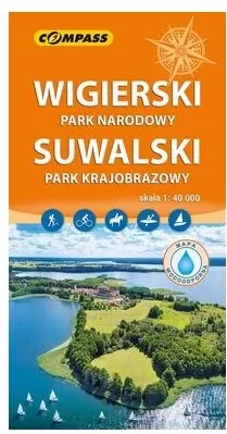 Mapa - Wigierski Park Narodowy, Suwalski 1:40 000 - tantis.pl