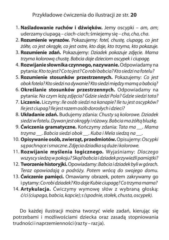 Czytamy z Fretką. Część 10. Babcia i dziadek. Zdania 4 - tantis.pl