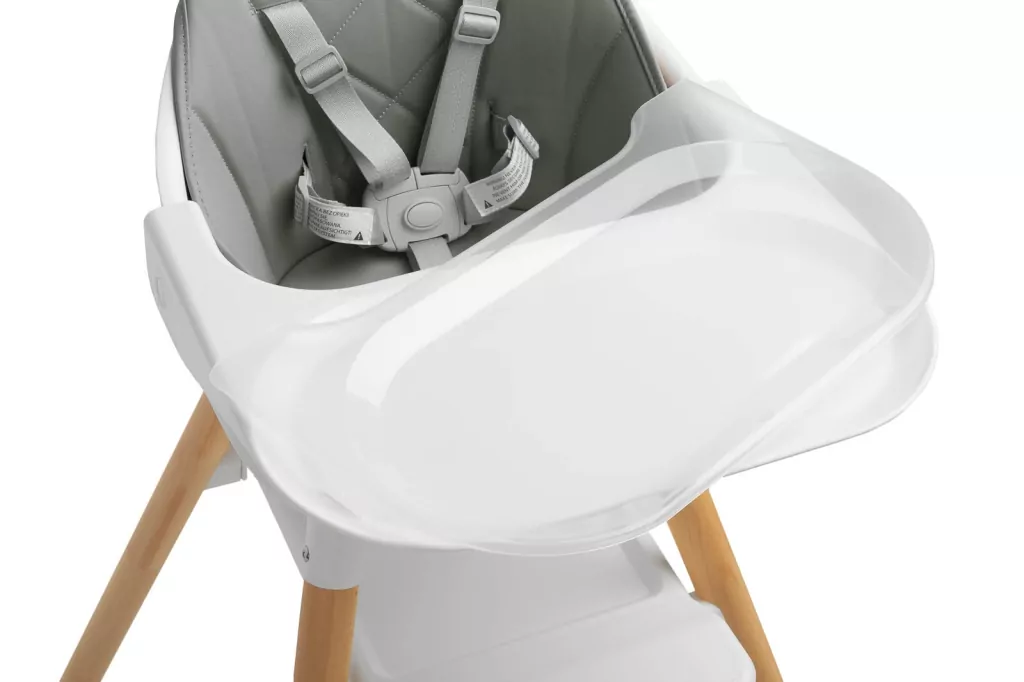 Caretero Krzesełko do karmienia Bravo szare - tantis.pl