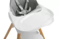 Caretero Krzesełko do karmienia Bravo szare - tantis.pl