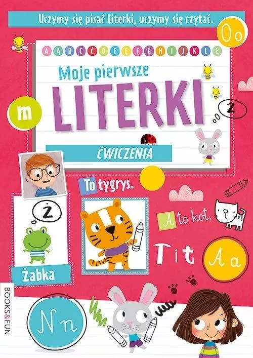 Moje pierwsze literki. Ćwiczenia - tantis.pl