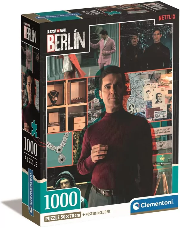 Puzzle 1000 Compact Netflix Berlin - tantis.pl