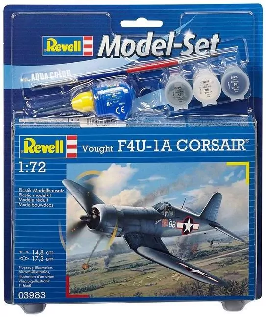 Vought F4U-1D Corsair. Model set 1:72 - tantis.pl