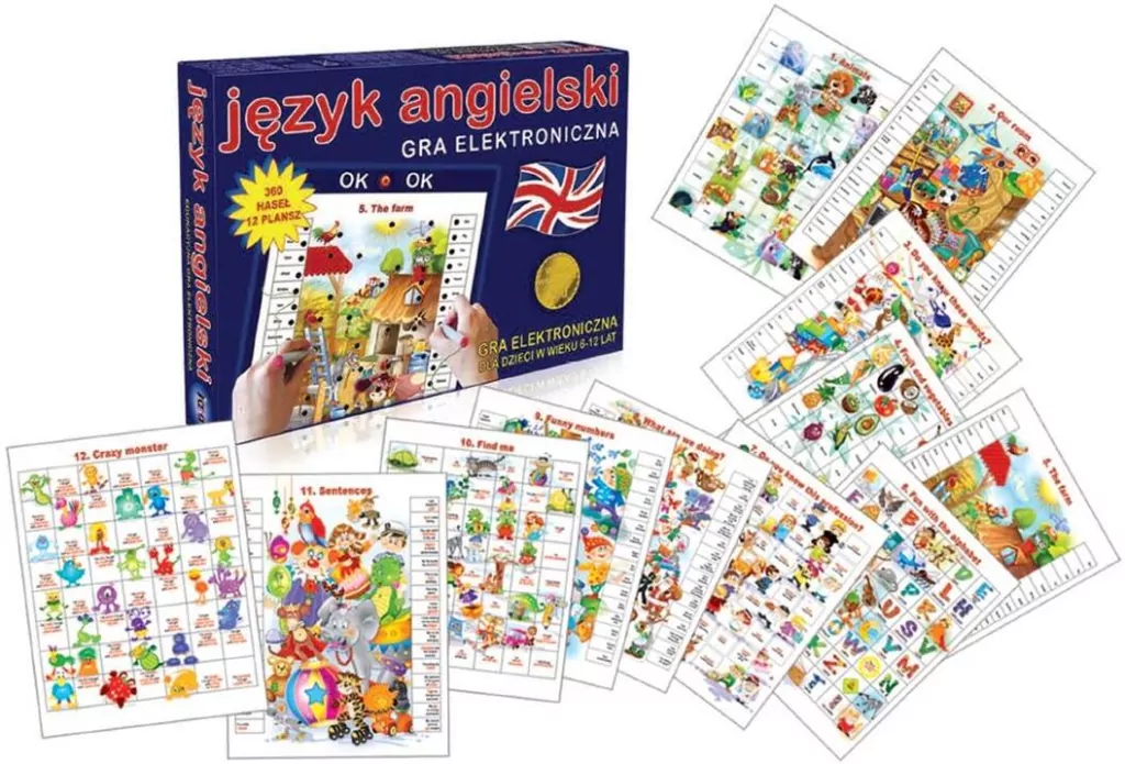 Język angielski. Gra edukacyjna - tantis.pl