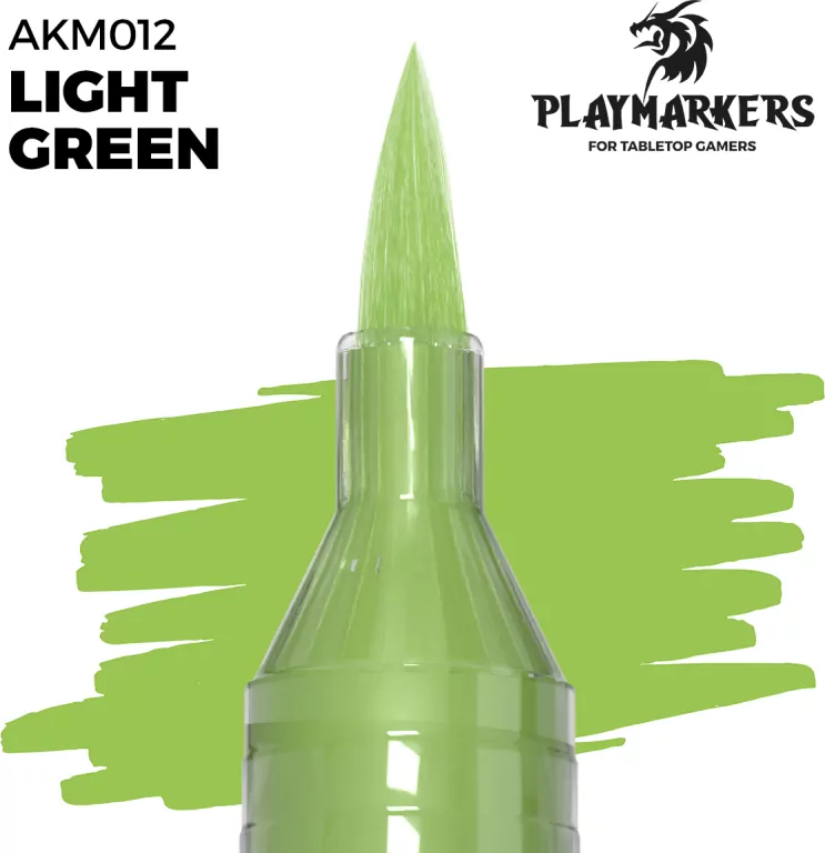 AK Interactive: Playmarkers - Light Green - tantis.pl