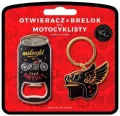 Zestaw: brelok + otwieracz dla motocyklisty - tantis.pl