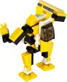 Klocki konstrukcyjne Alleblox RobotUnion 62el żółty - tantis.pl