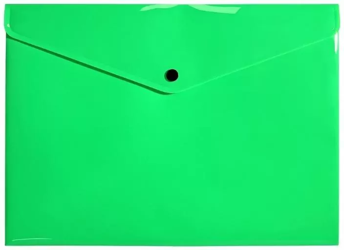 Teczka koperta A4 PP neon zielona - tantis.pl