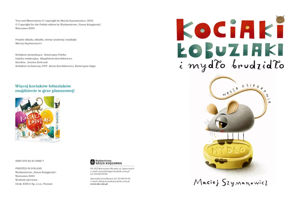 Kociaki łobuziaki i mydło brudzidło - tantis.pl