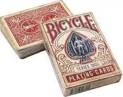 Karty 1900. Series Red Vintage. BICYCLE - tantis.pl