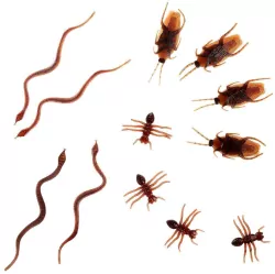 Robaki rekwizyt halloweenowy