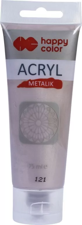 Farba akrylowa 75 ml różowe złoto metalik - tantis.pl