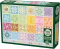 Puzzle 1000 Patchwork z gwiazdami - tantis.pl